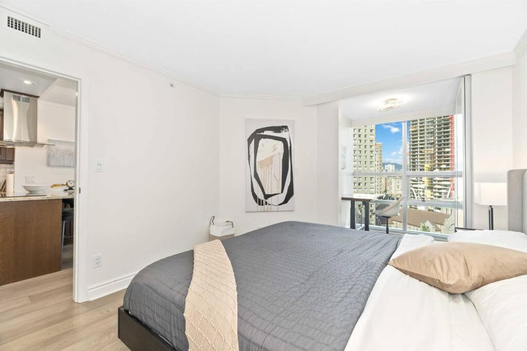 2Br Condo With Breathtaking View In Downtown! Free Parking - 6 Sleep Vancouver Dış mekan fotoğraf