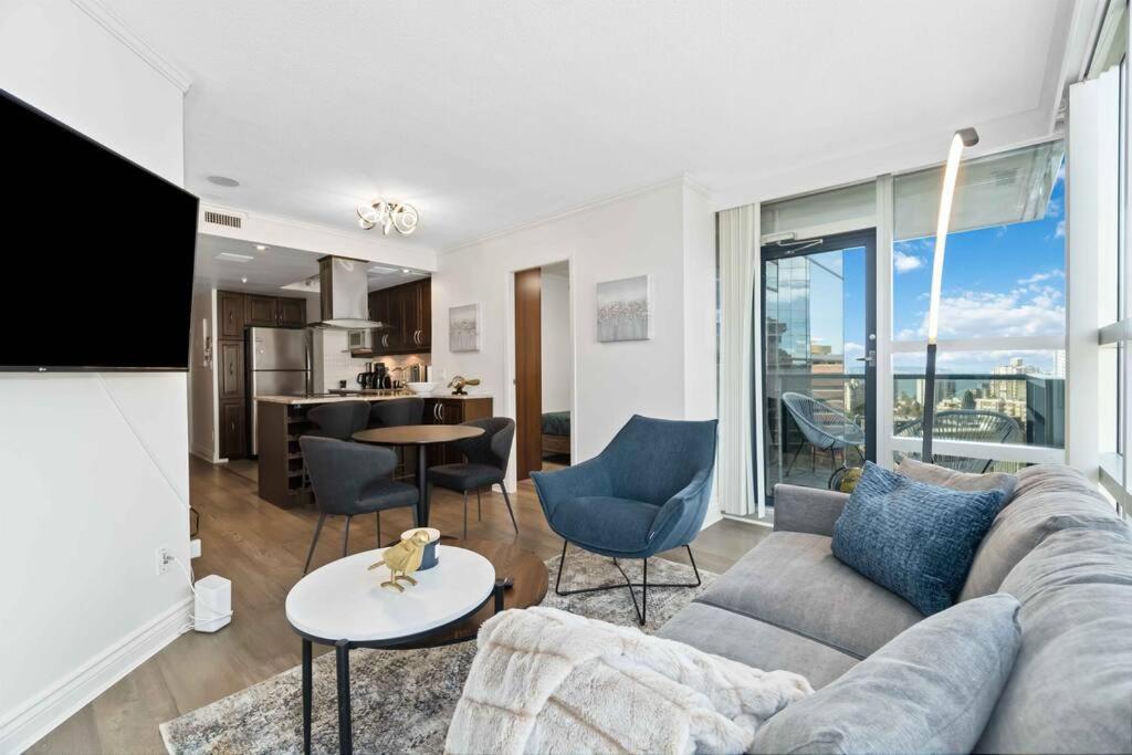 2Br Condo With Breathtaking View In Downtown! Free Parking - 6 Sleep Vancouver Dış mekan fotoğraf