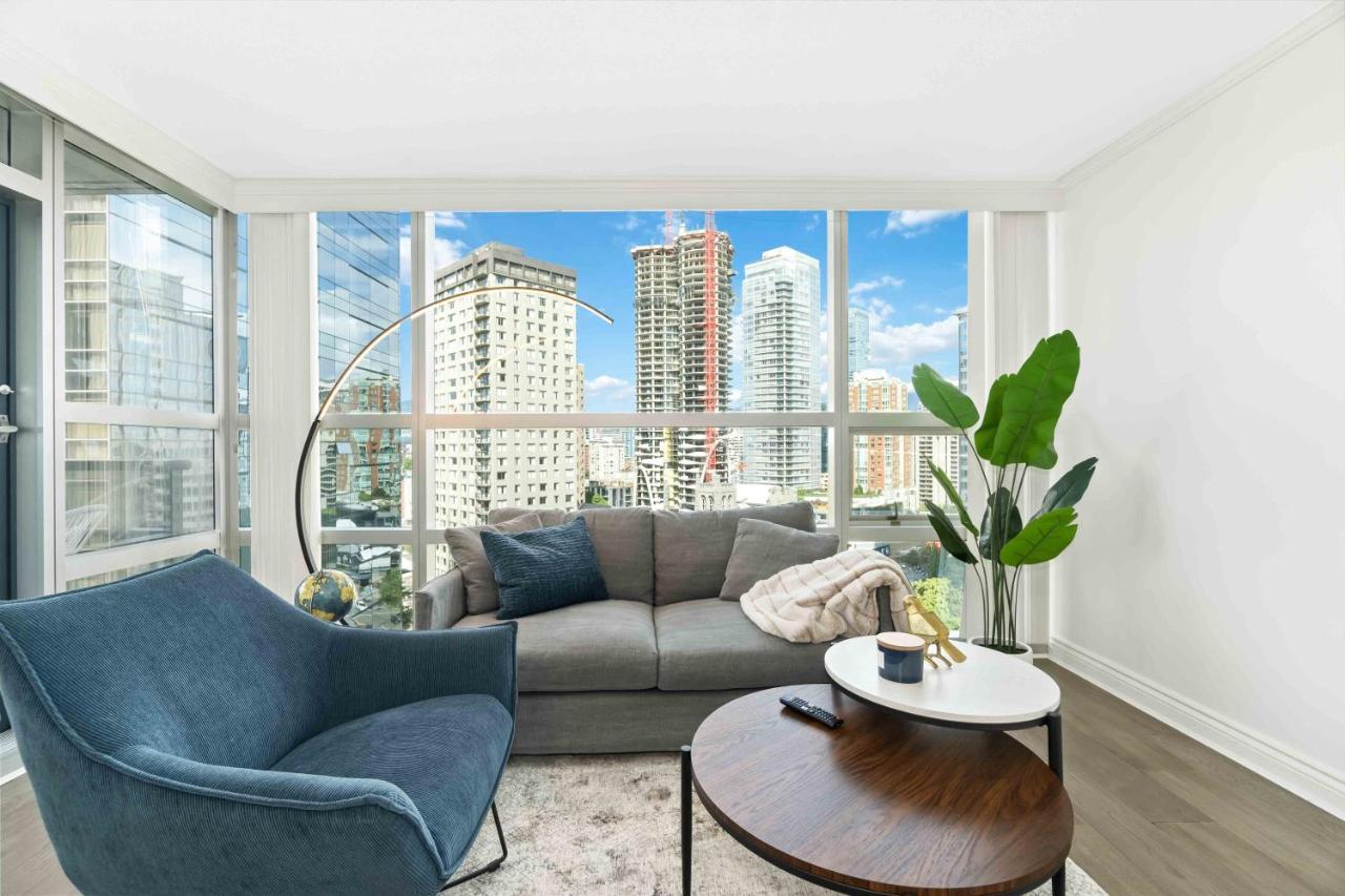 2Br Condo With Breathtaking View In Downtown! Free Parking - 6 Sleep Vancouver Dış mekan fotoğraf